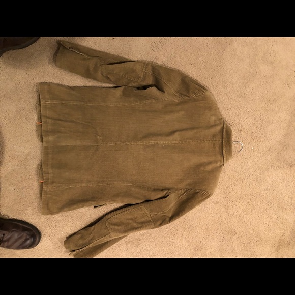 Men’s Large Corduroy Two Button Blazer Coat VTG - Picture 8 of 9